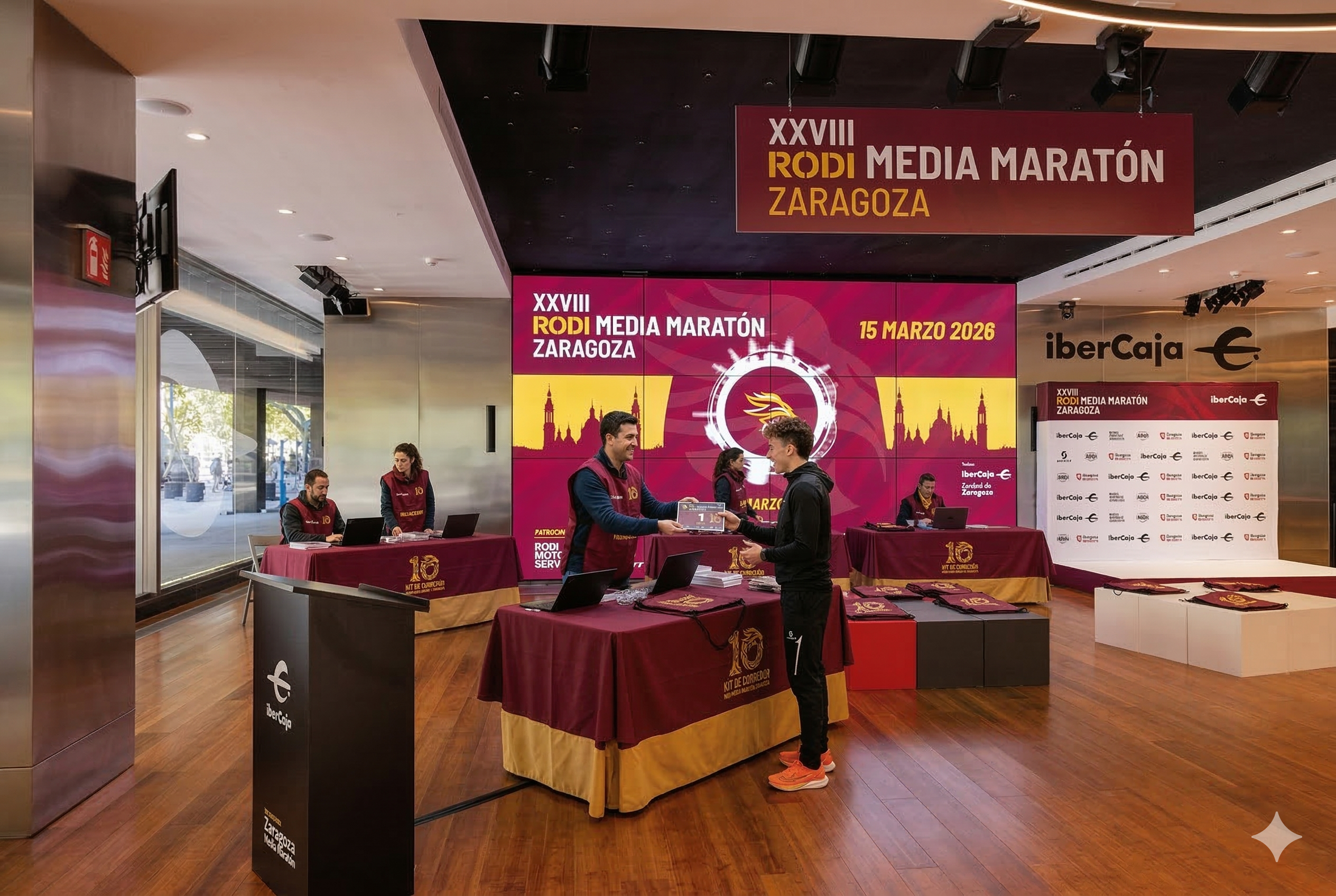 ¡La Rodi Media Maratón de Zaragoza arranca con la recogida de dorsales!